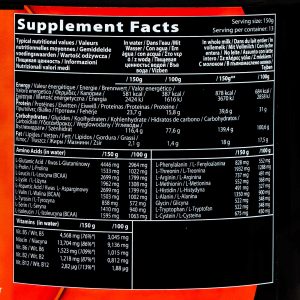 پودر گینر ماسل مس 3000 کیو ان تی - 2000 گرم